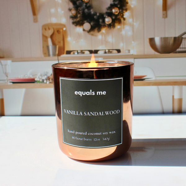 Scented Candle Love Spell Magic With Vanilla and Sandalwood